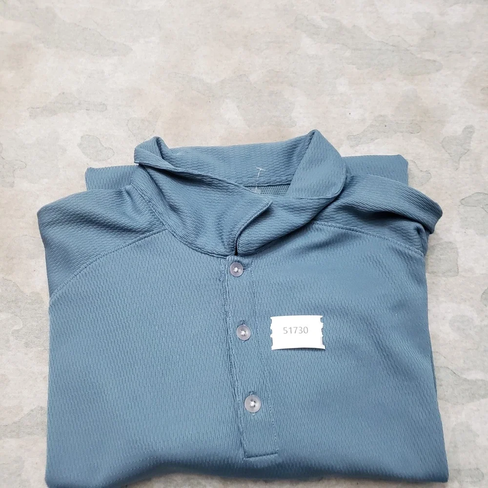 Nike Golf Polo Shirt Mens XXL Blue Short Sleeve Casual Outdoors Athleisure